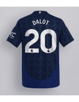 Manchester United Diogo Dalot #20 Bortedrakt 2024-25 Korte ermer